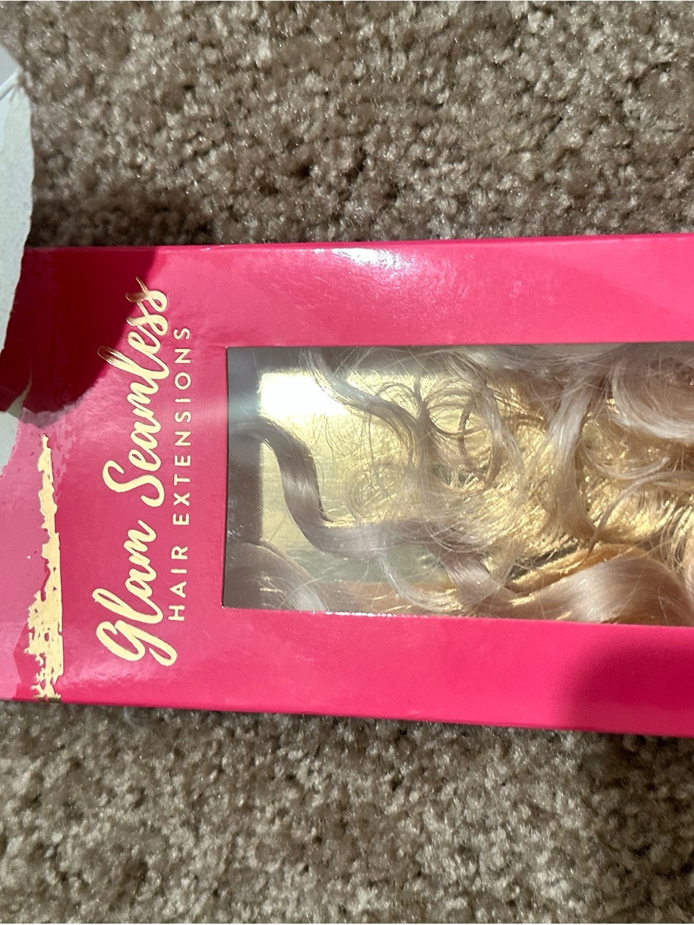 Glam Seamless Blonde Hair Extensions – Clip-In Blonde Volume